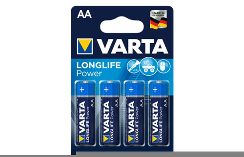 باتری قلمی وارتا مدل longlife power بسته ۴ عددی