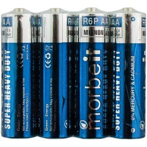 باتری قلمی موربیت مدل SUPER HEAVY DUTY R6P بسته 4 عددی
